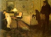 Edgar Degas The Rape oil painting reproduction